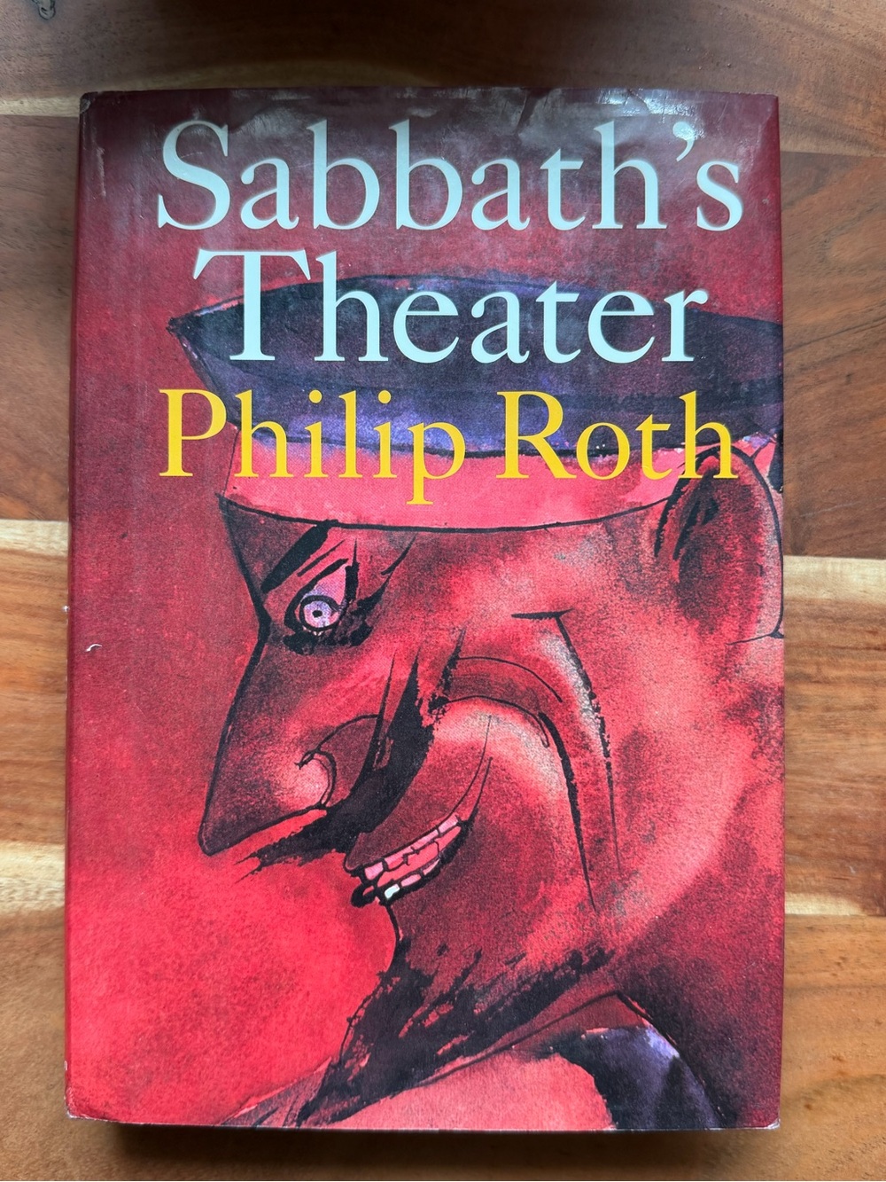 Sabbath's Theater by Philip Roth Hardcover Book